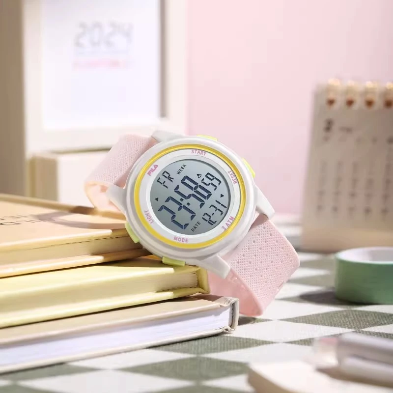 FILA斐乐手表新品官方潮流男女士时尚百搭撞色气质运动硅胶手腕表