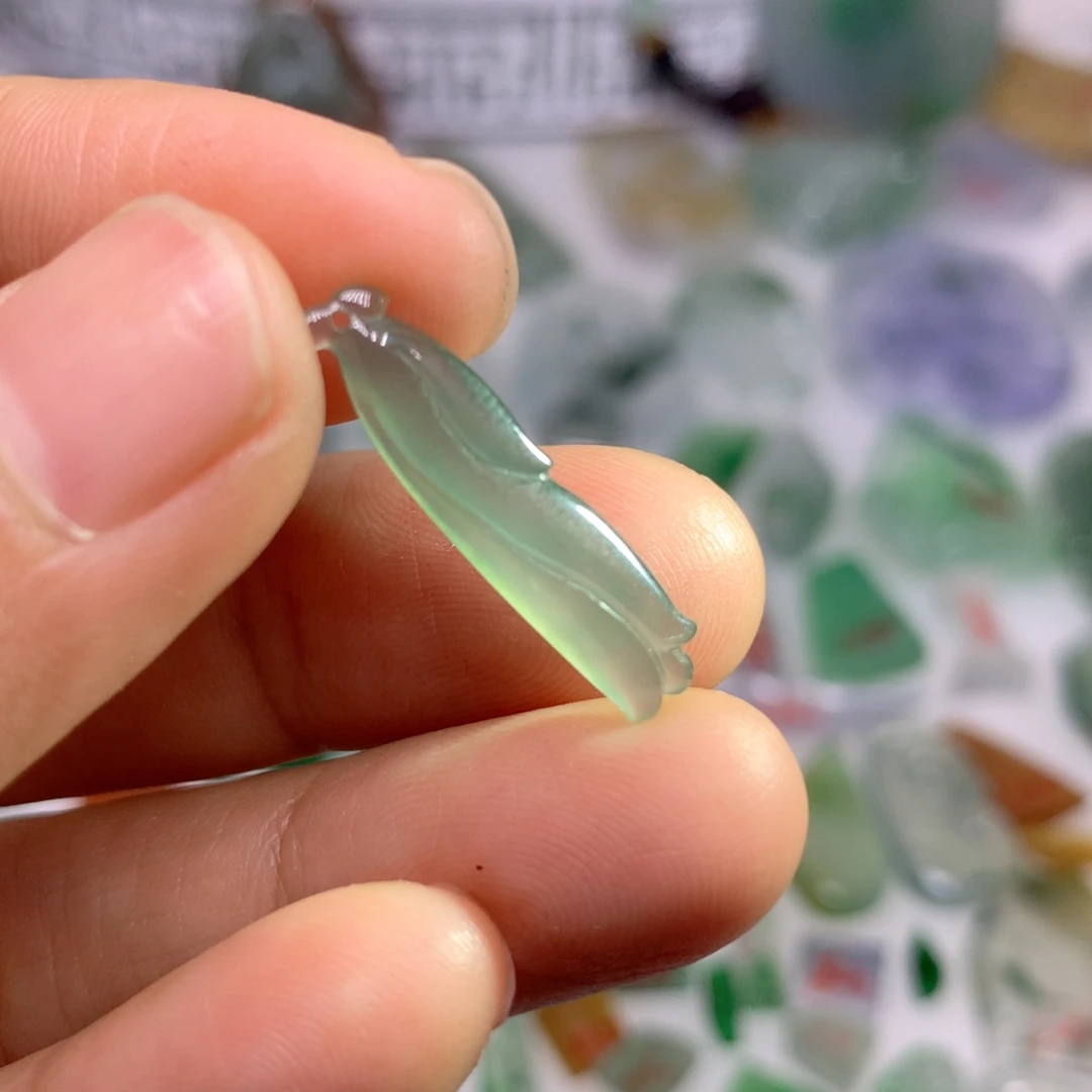 定制翡翠未镶嵌天然翡翠定制