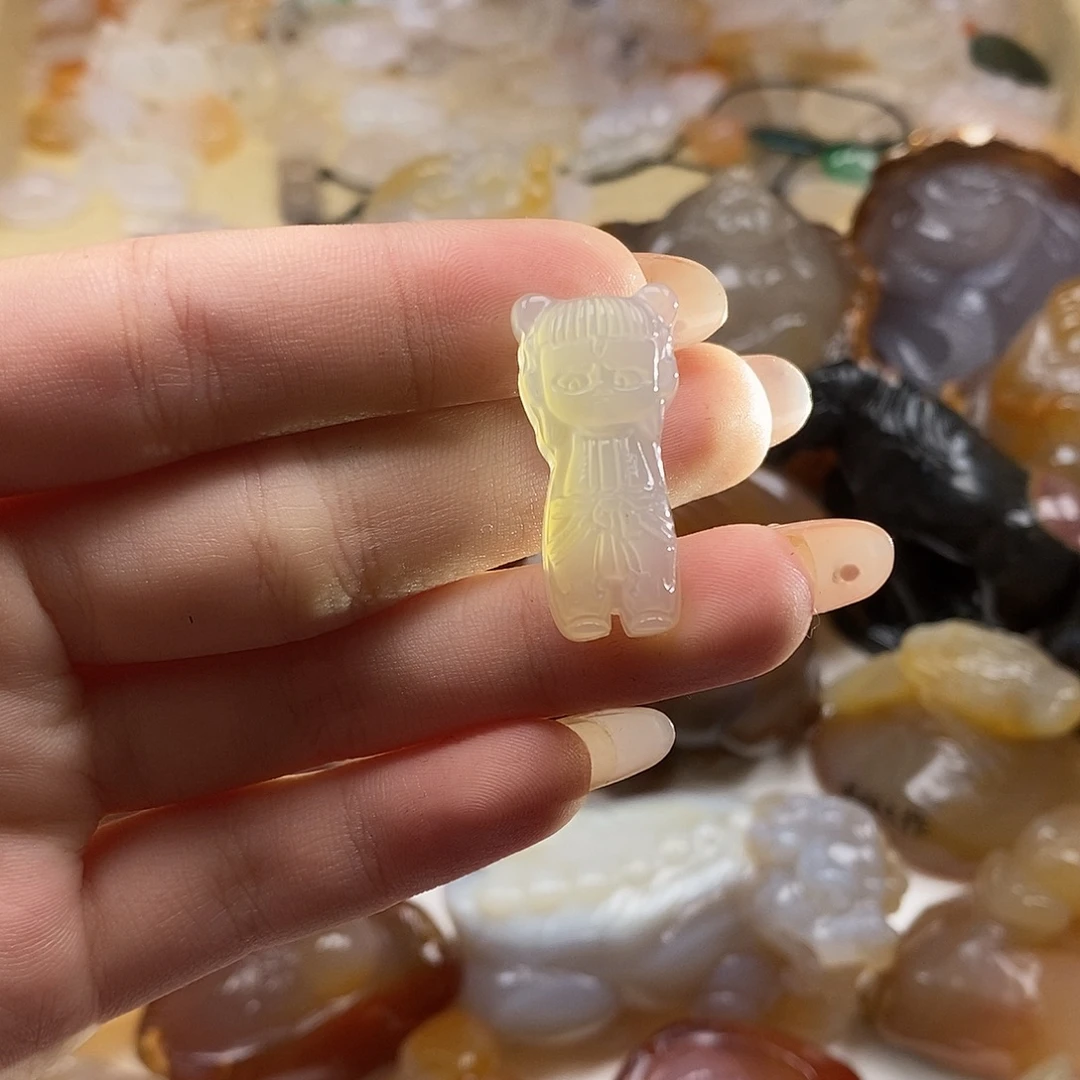 玛瑙/玉髓未镶嵌颈饰