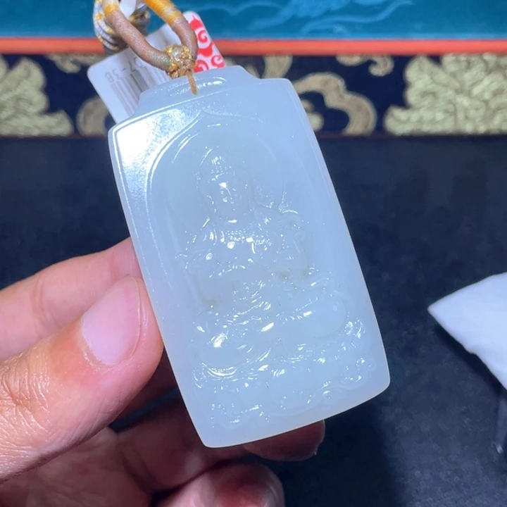 和田玉未镶嵌颈饰J