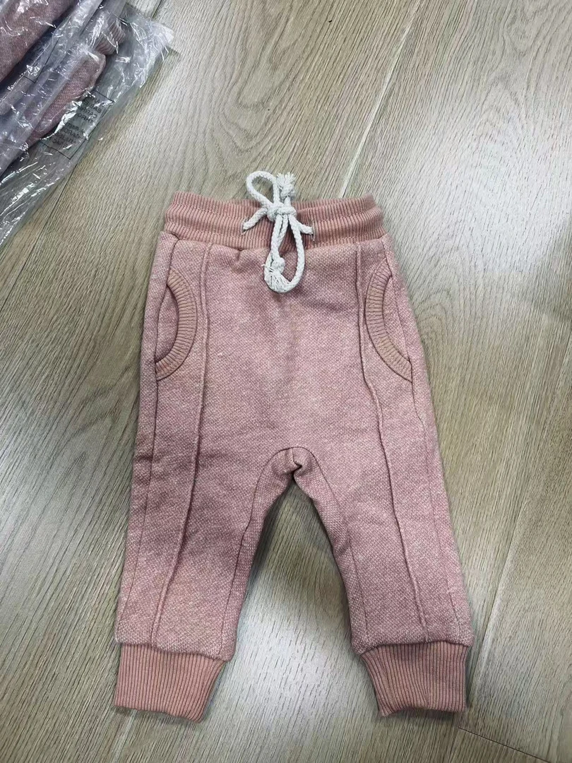 英单伦敦小狗橘色卫裤婴童