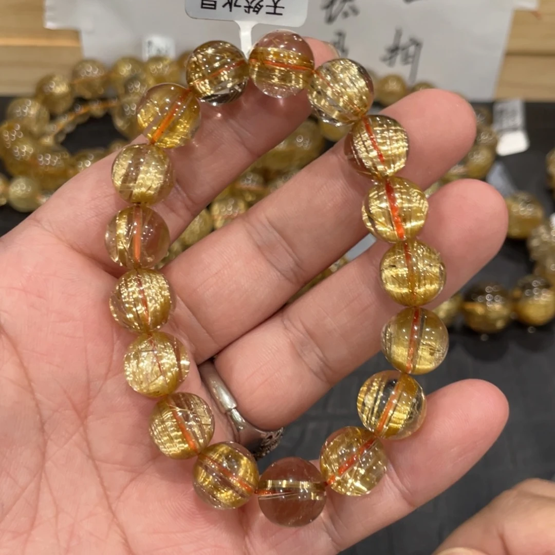 水晶手链未镶嵌aaa0331钛晶