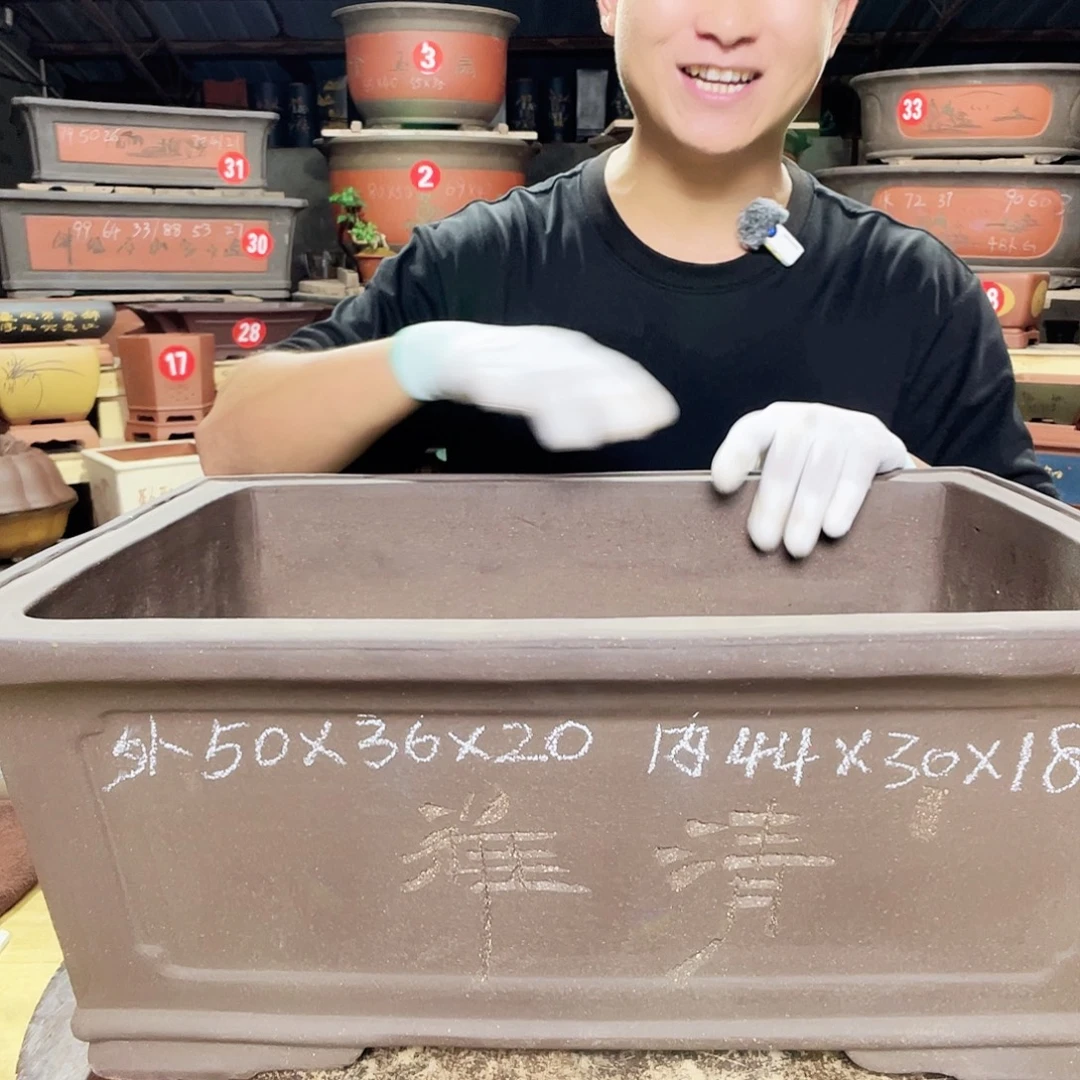 精品紫砂花盆工厂直销