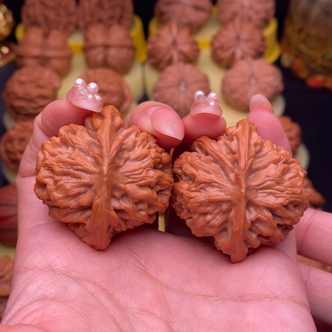 吊坠文玩核桃秦闷40尺头茬精配