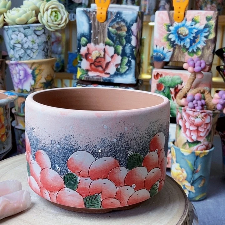 景德镇艺术手绘作品