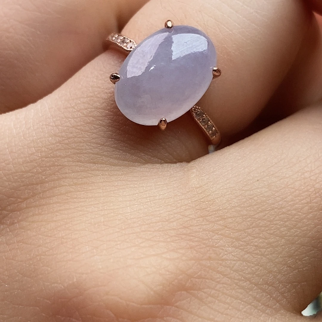 翡翠未镶嵌戒指翡翠