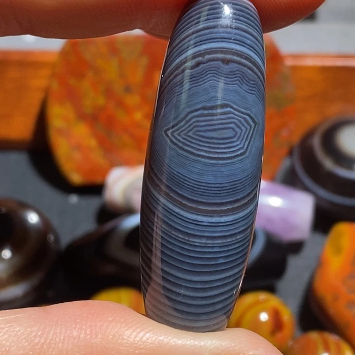 老***哥玛瑙/玉髓未镶嵌颈饰