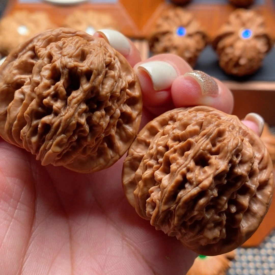 文玩核桃把件41尺寸篓子