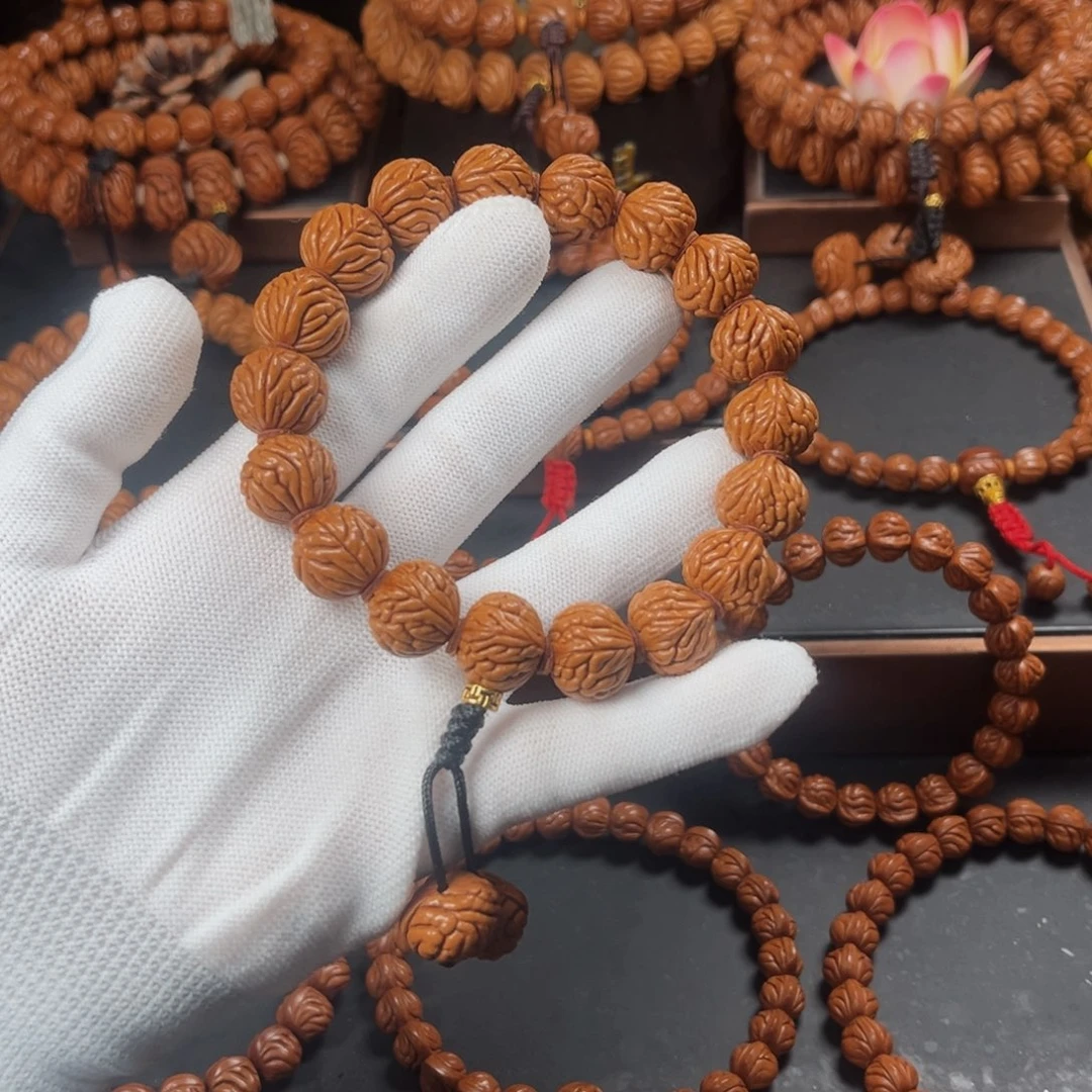 桃核吊坠16祥云手持