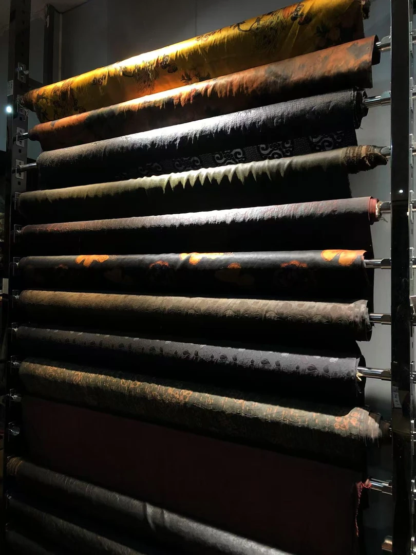 【莨丝智友】布头布尾 一口价 非遗香云纱面料分享 1份