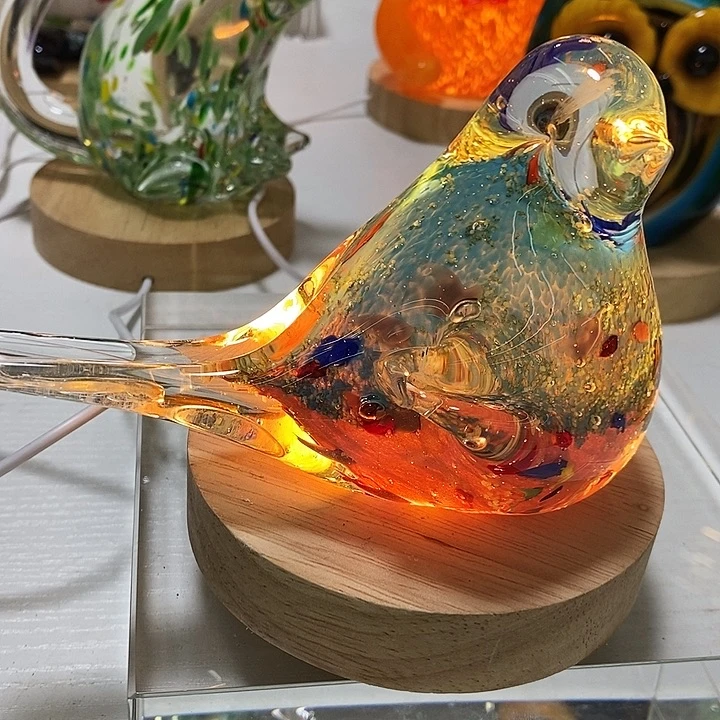 夜光鸟高9厘米宽12厘米