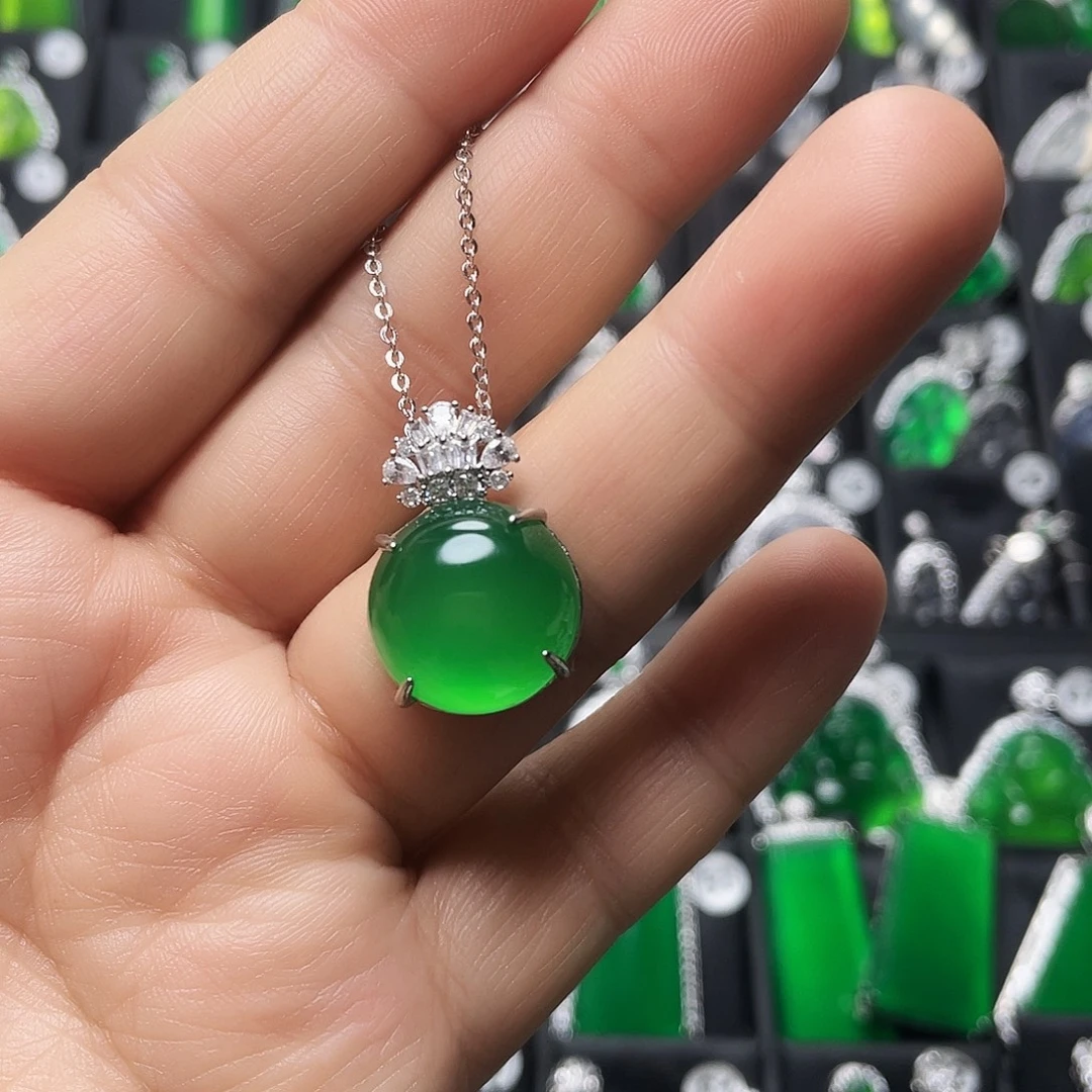 玛瑙/玉髓合金颈饰