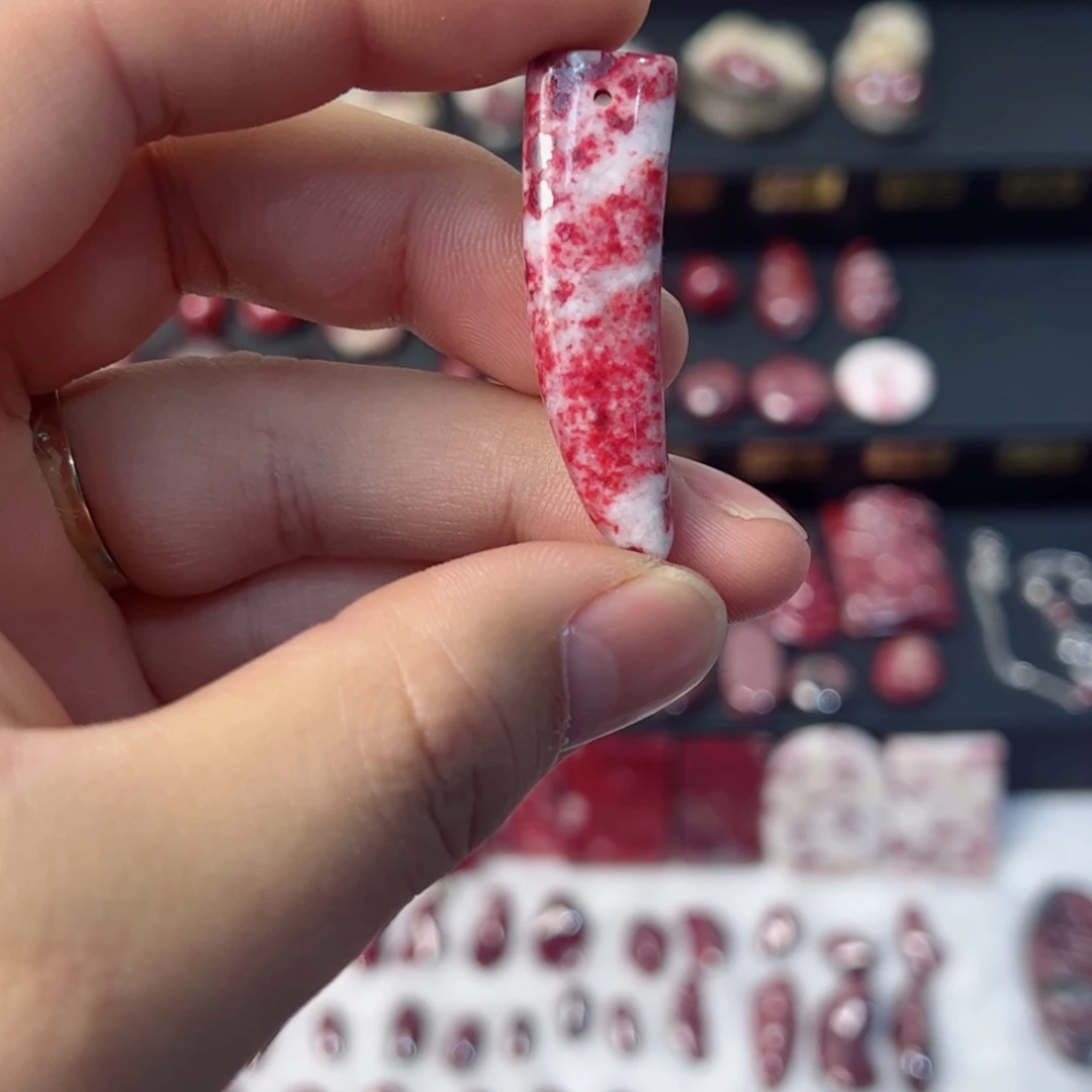 天然辰砂天然朱砂牙11