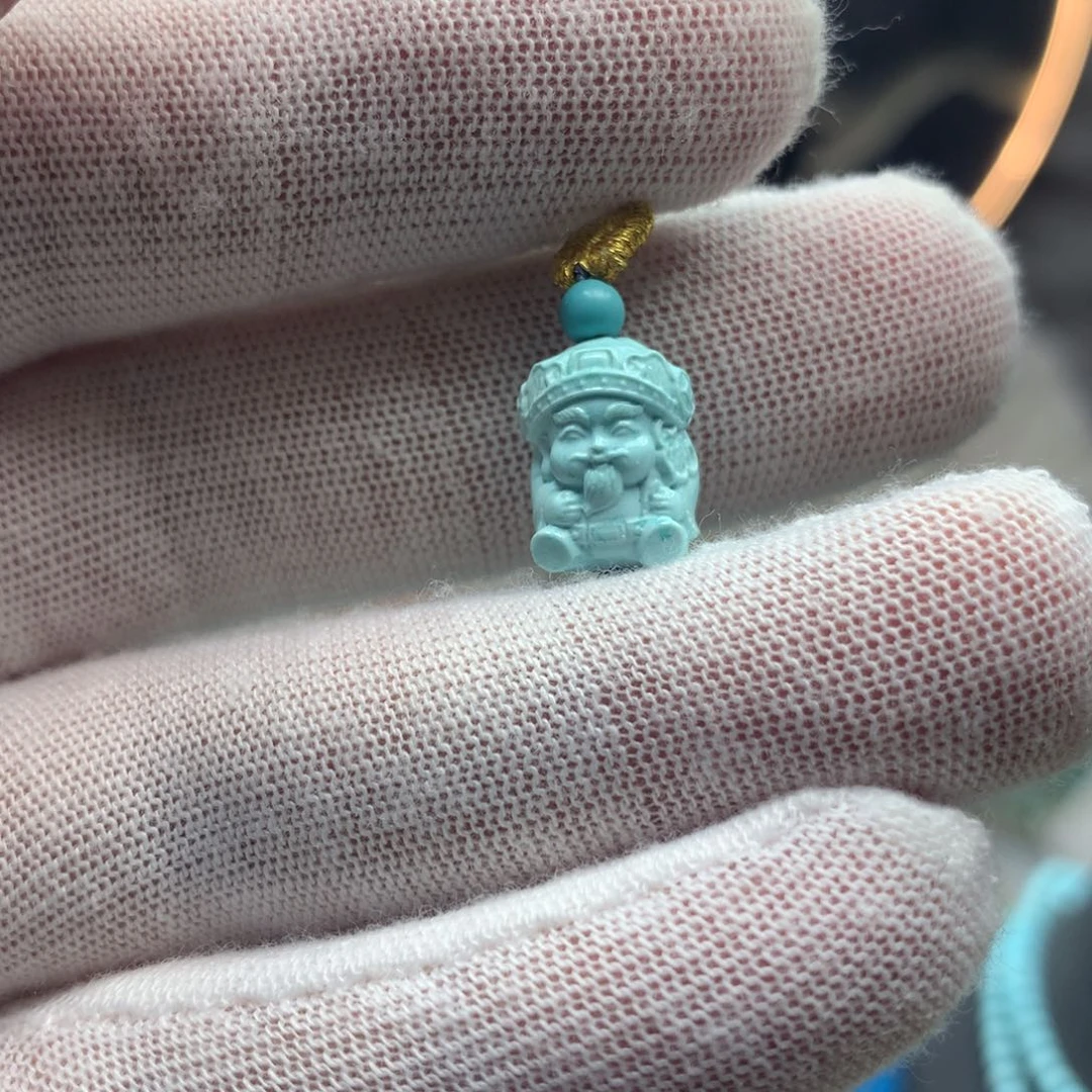 绿松石挂件未镶嵌