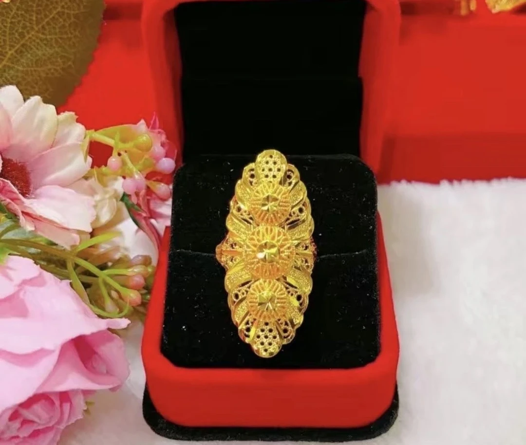 铜合金亚克力戒指 铜合金新款戒指KS