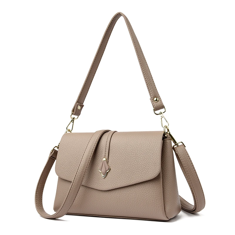 专柜正品轻奢女包 2025夏新款百搭中年单肩斜挎包小包女士包包