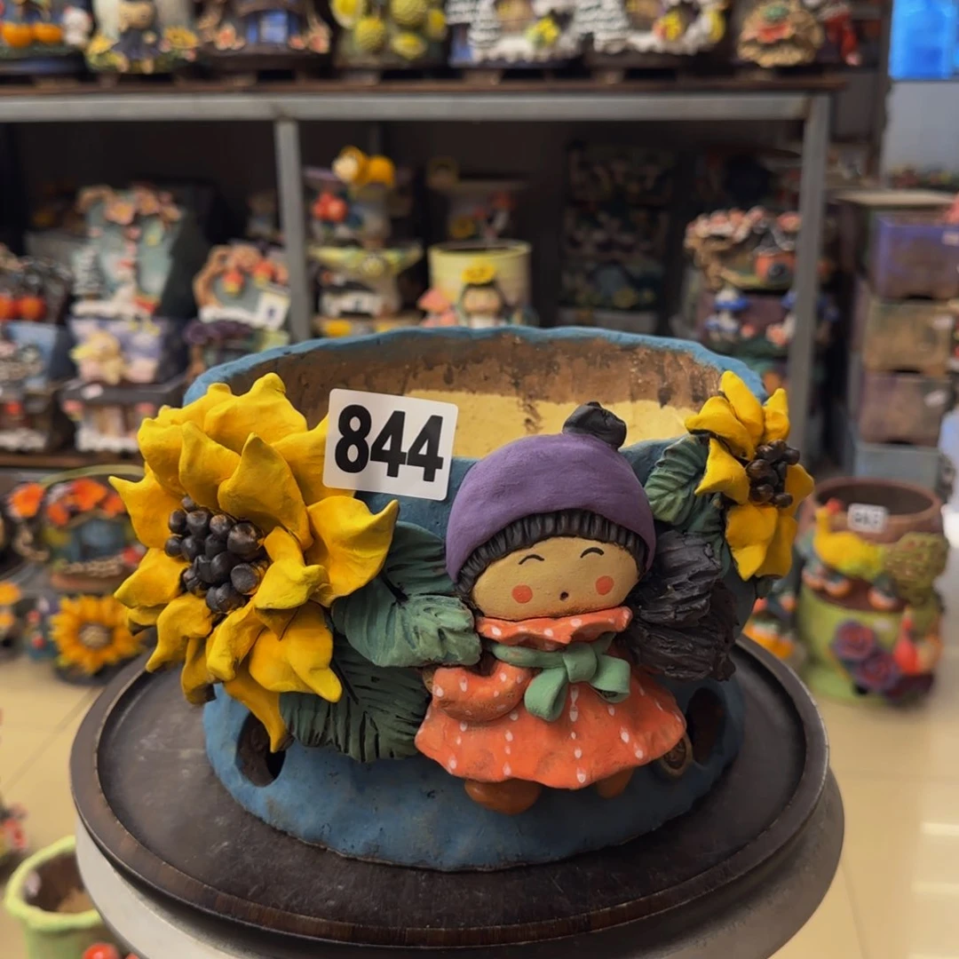 【闪购商品】粗陶手捏