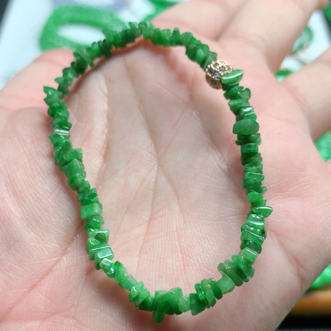 翡翠未镶嵌手链翡翠