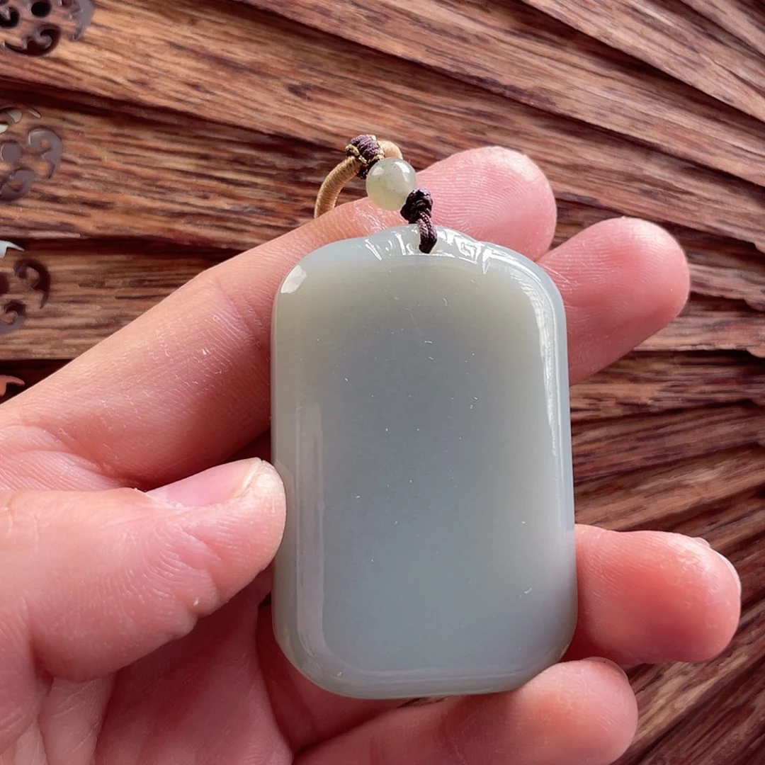 和田玉吊坠(不含链)未镶嵌