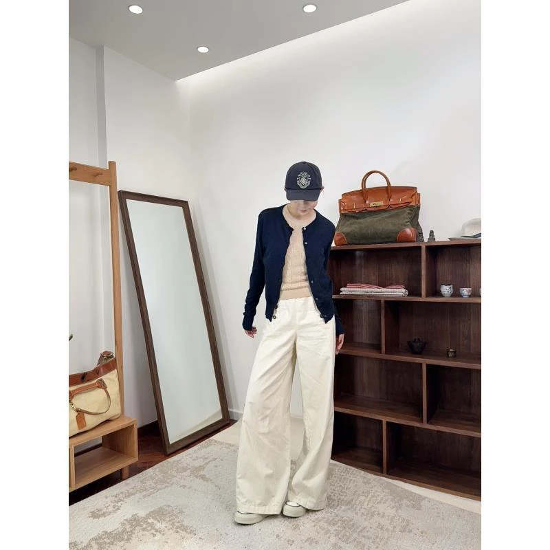 小众设计潮牌买手店男女同款设计师DG 夏日防晒亚麻小开衫37066