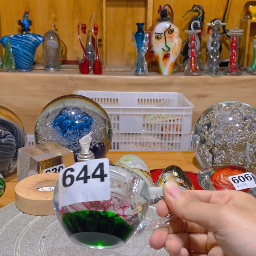 摆件淄博博山琉璃（瑕疵）