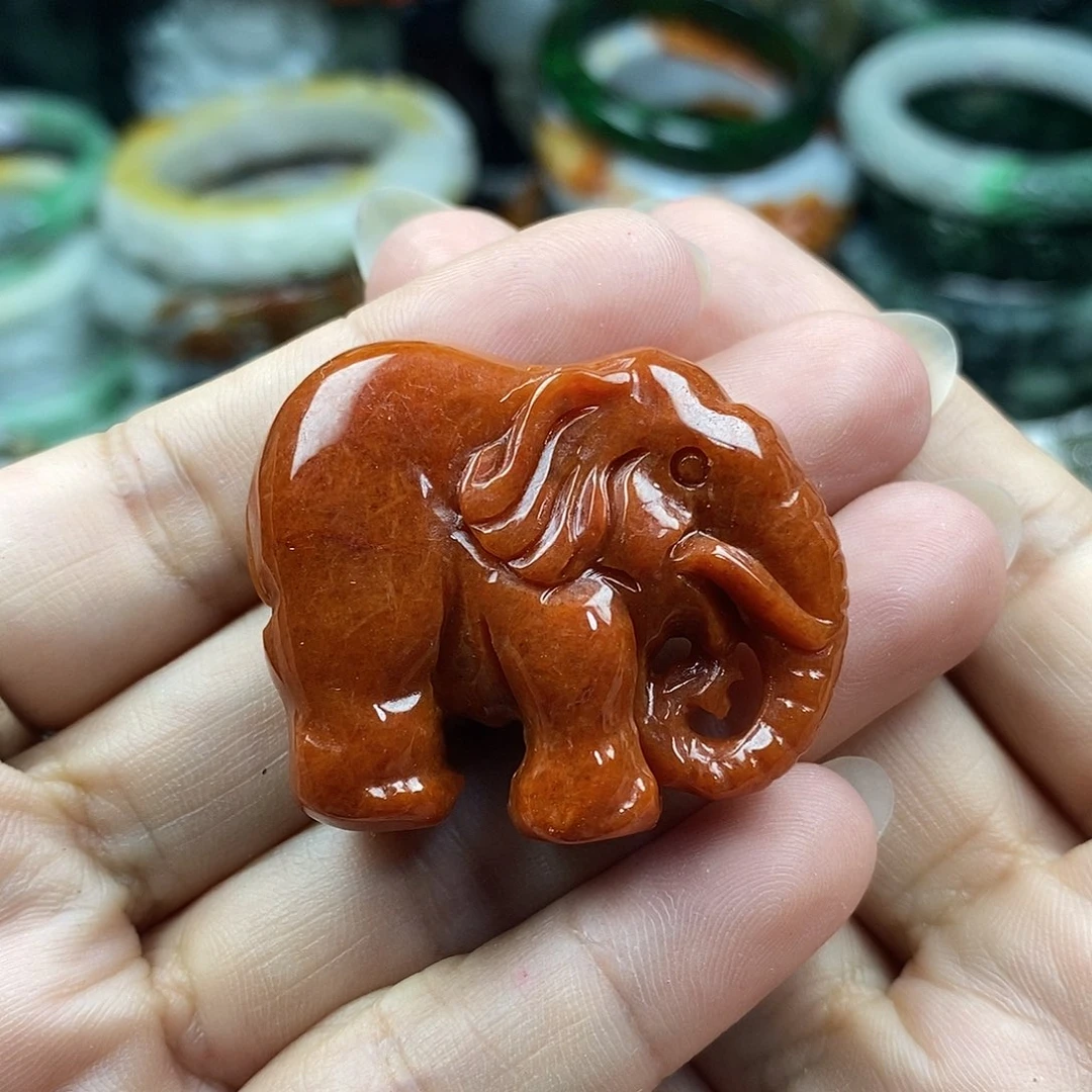 颈饰未镶嵌翡翠紫**雨牌子