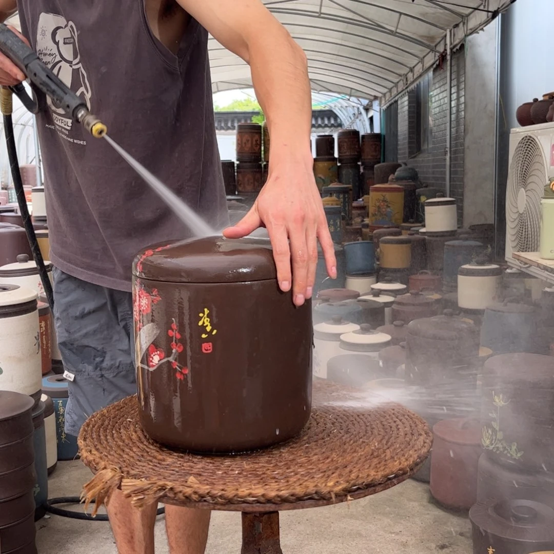 紫砂茶叶罐8 饼茶叶罐