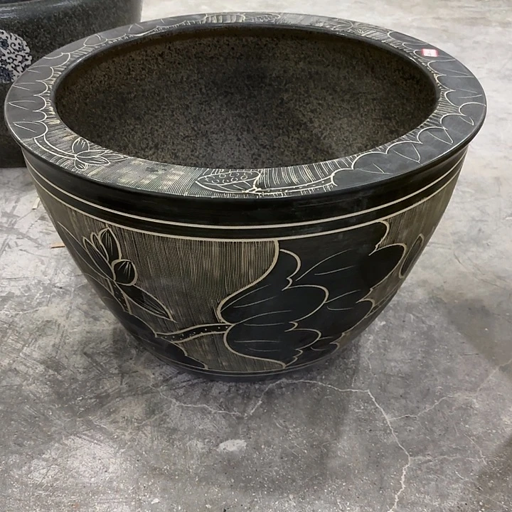 陶瓷陶瓷鱼缸微瑕53-32