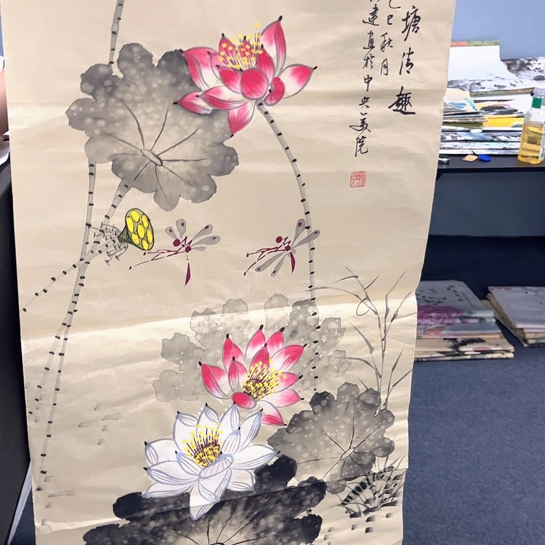 国画国画老师作品