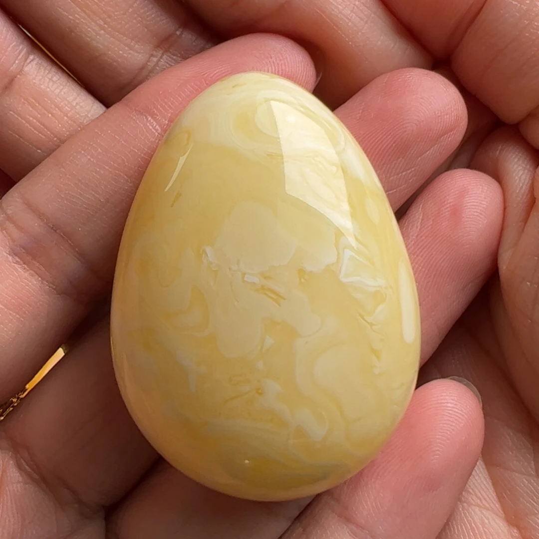 蜜蜡项链未镶嵌无烤色无优化无补胶无煮蜜无辐照