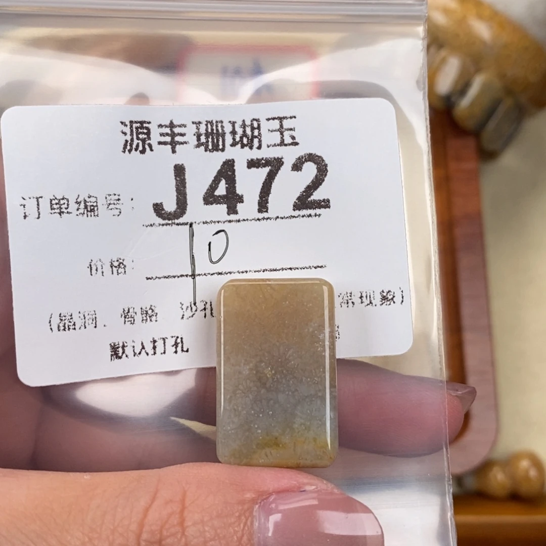 硅化玉颈饰未镶嵌好*啊