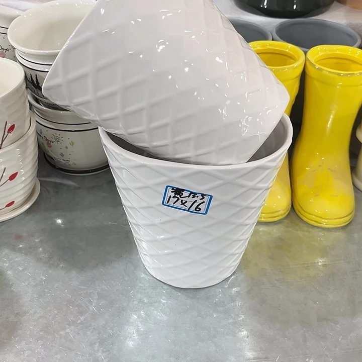 陶瓷花盆全场10包邮