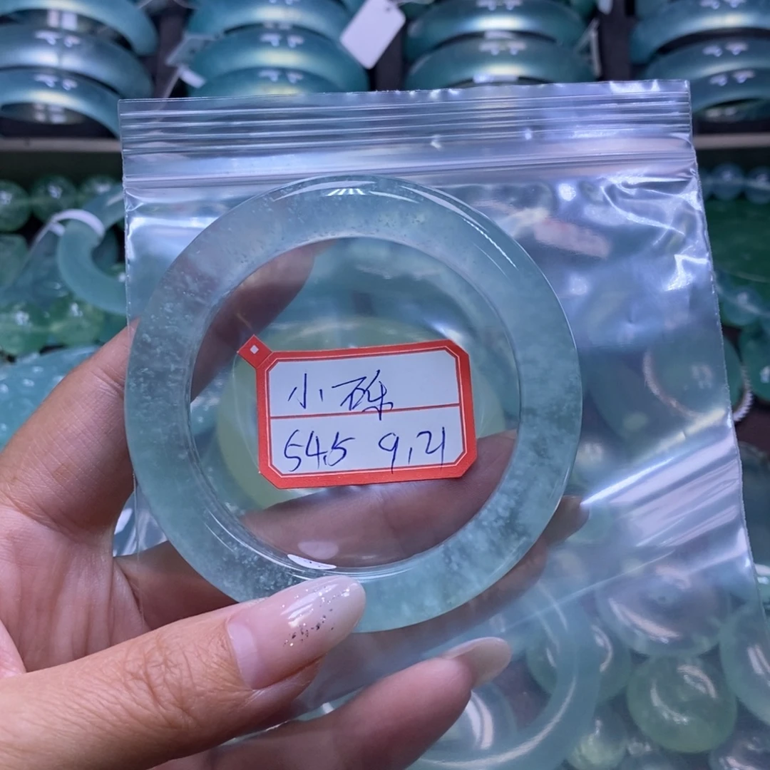 小***砾未镶嵌蛇纹石玉手镯