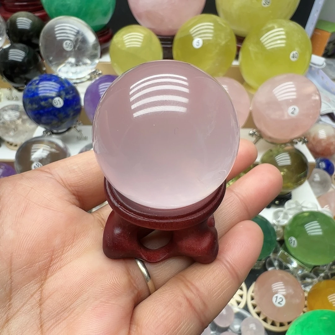 水晶未镶嵌珠宝半成品