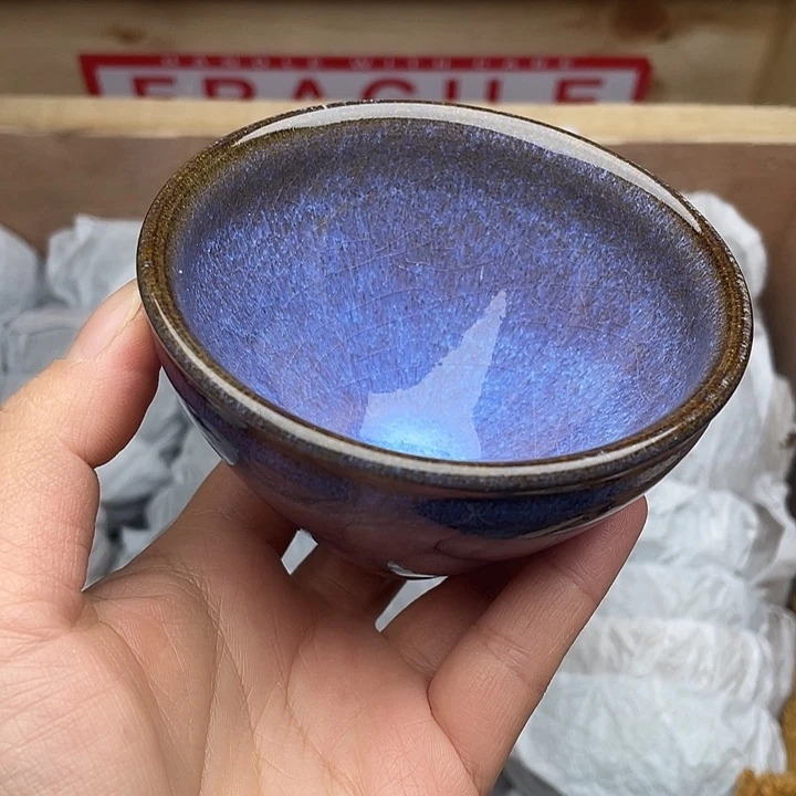 茶盏建窑建盏主人杯