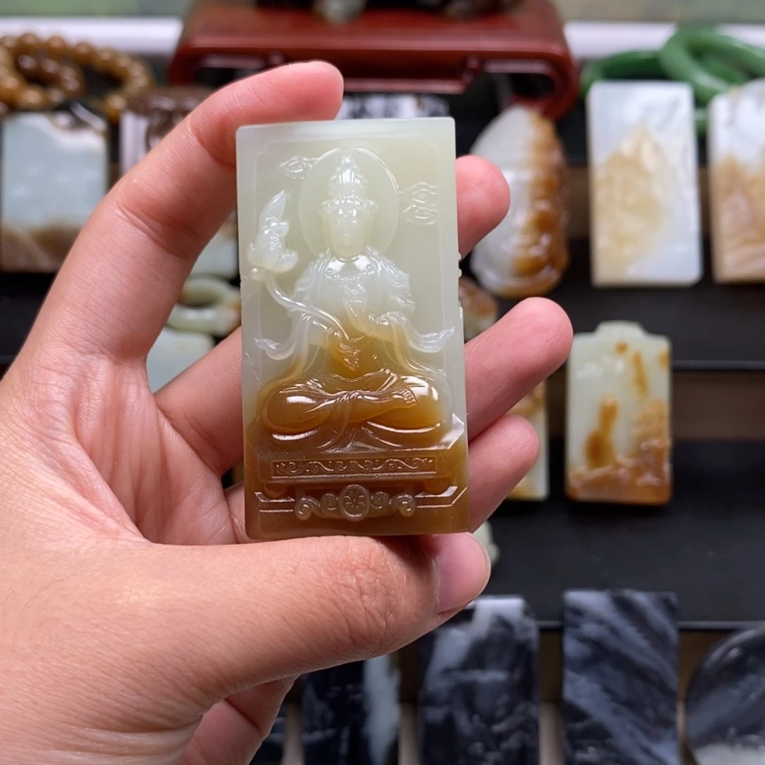 未镶嵌和田玉挂件