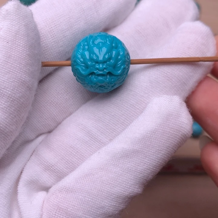 绿松石龙珠16.3未镶嵌