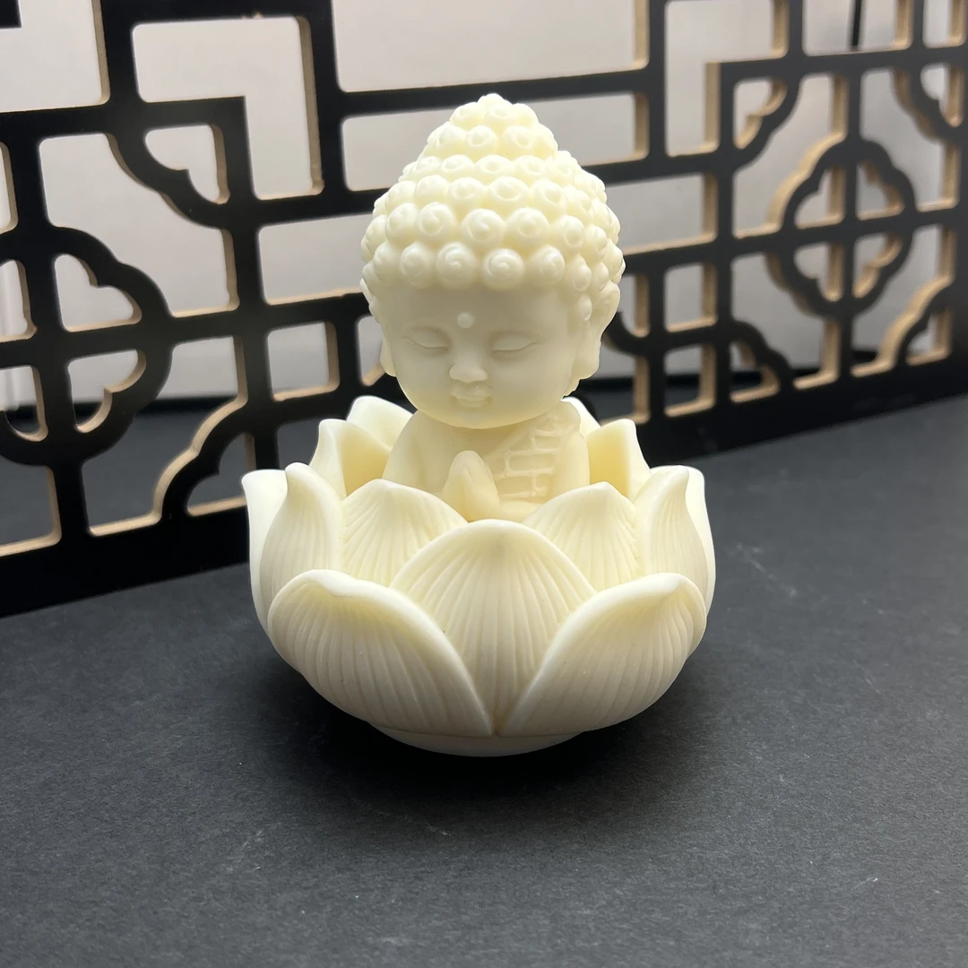 莲花宝宝佛摆件