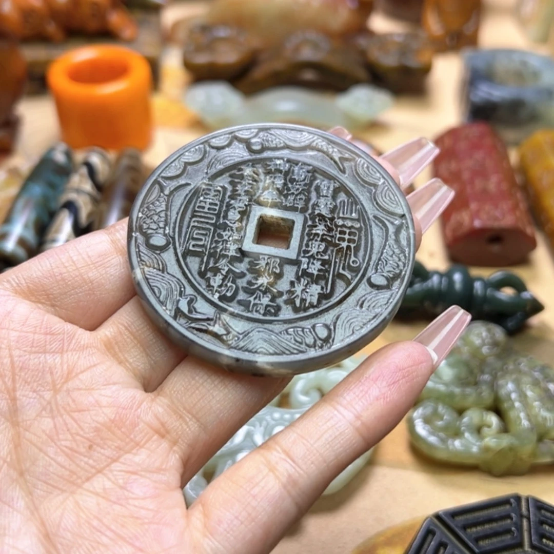 【闪购商品】蛇纹石玉颈饰未镶嵌