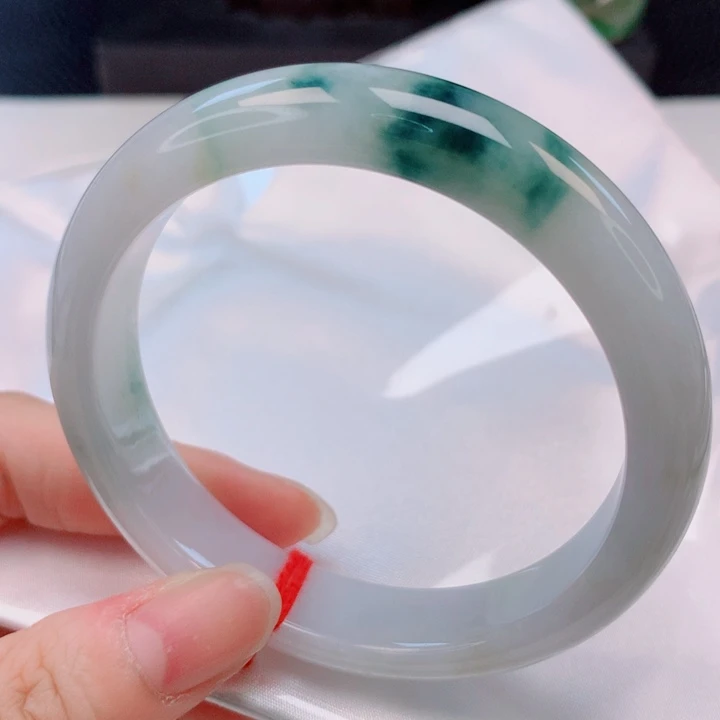未镶嵌手镯翡翠57圈