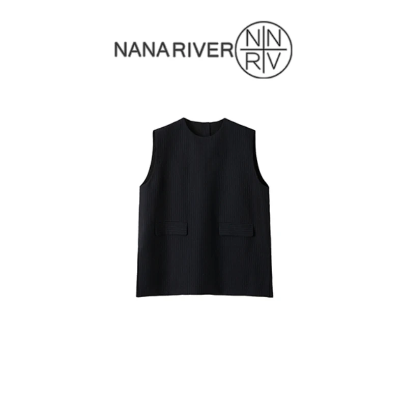 NANARIVER[与子鸟]春季无袖马甲