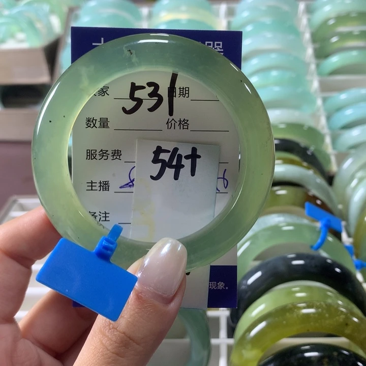 未镶嵌蛇纹石玉手镯531