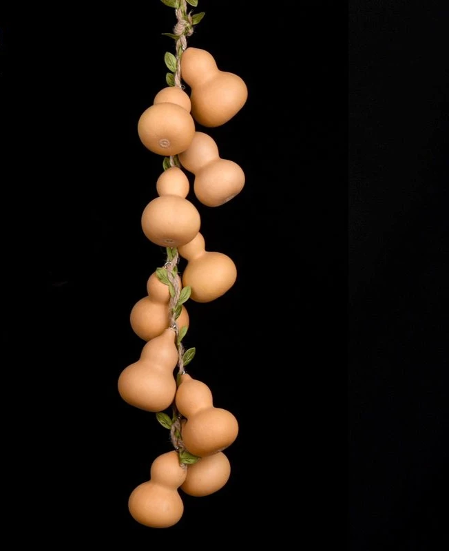 天然小葫芦手捻挂件串家居挂饰客厅办公室家居玄关壁挂装饰品