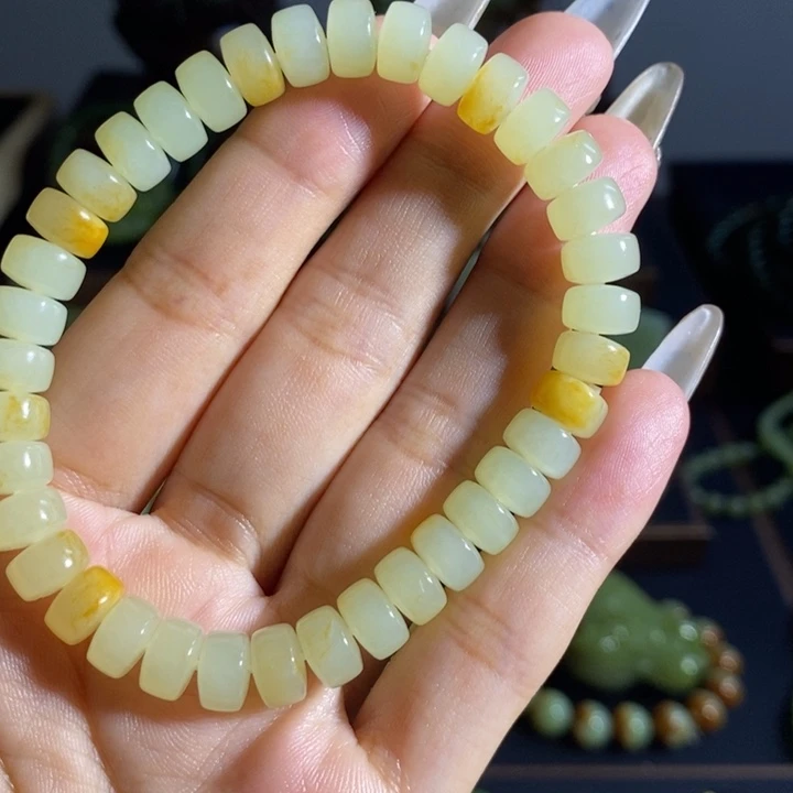 和田玉未镶嵌套链