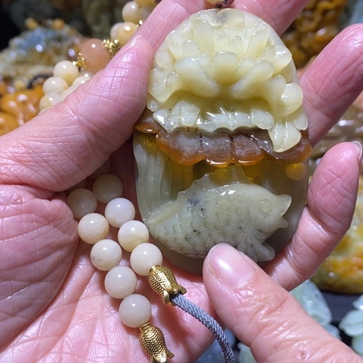 岫玉岫玉吊坠未镶嵌