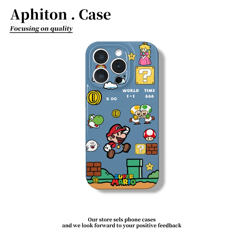 奥菲顿超级玛丽适用苹果16promax菲林手机壳华为P70vivoppo小米15