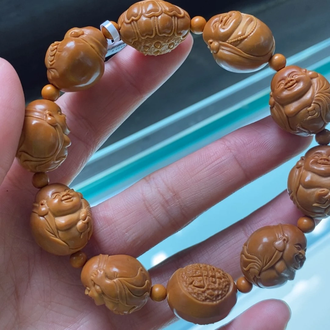 橄榄核手串/手链弥勒手串