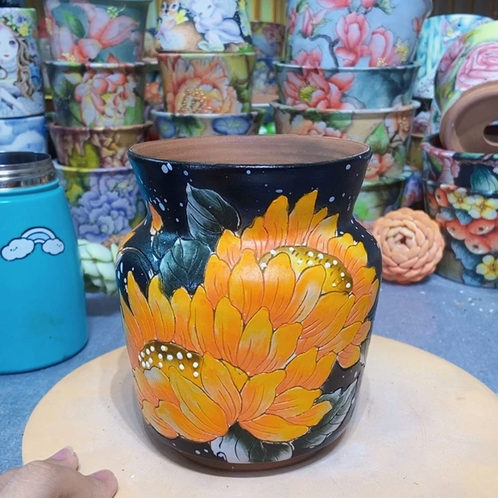 景德镇艺术手绘作品