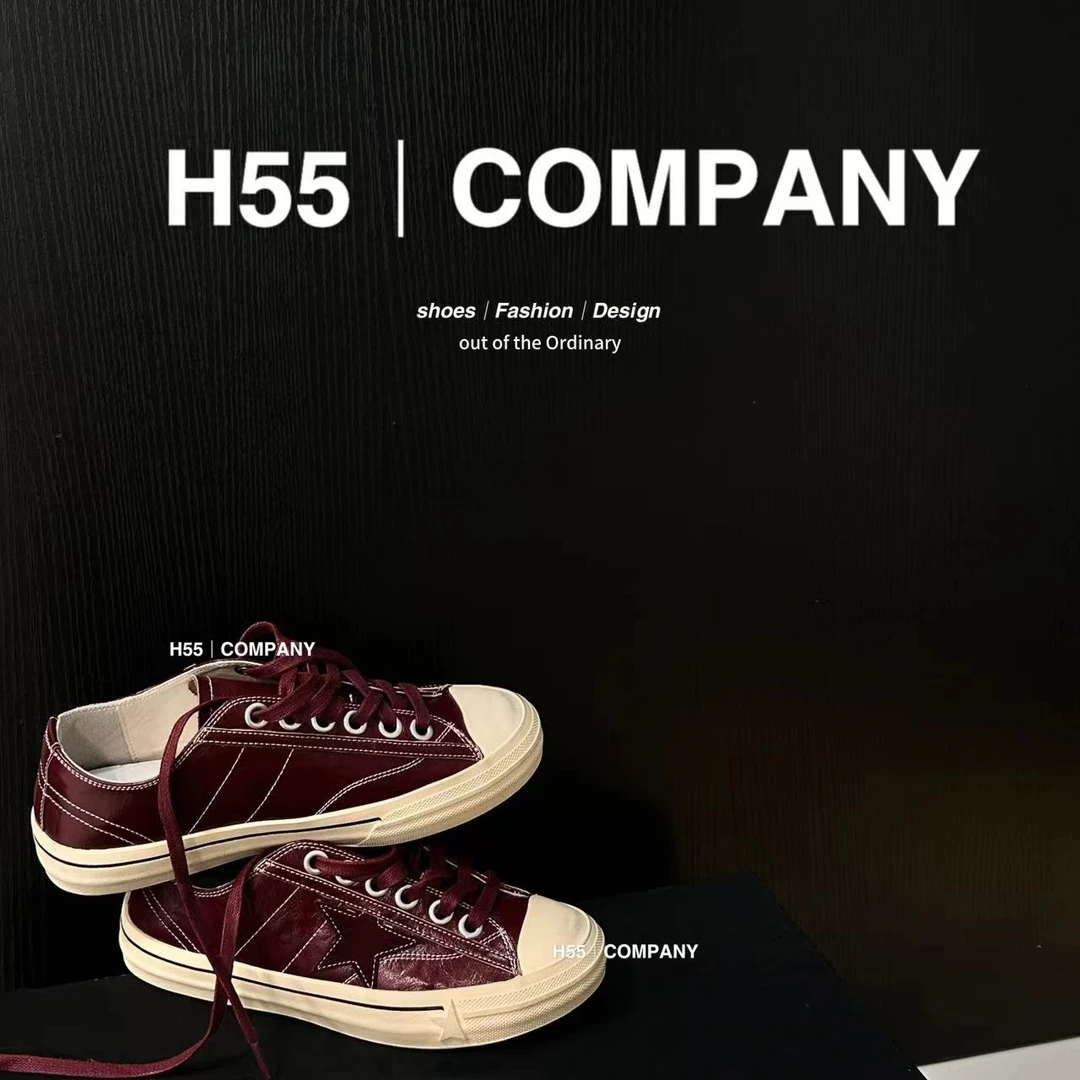 【年终清仓】爱丁堡｜油腊质感褶皱星星鞋10-1942-2【N】