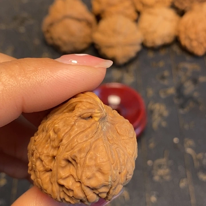 文玩核桃吊坠宏*文玩核桃异形单只